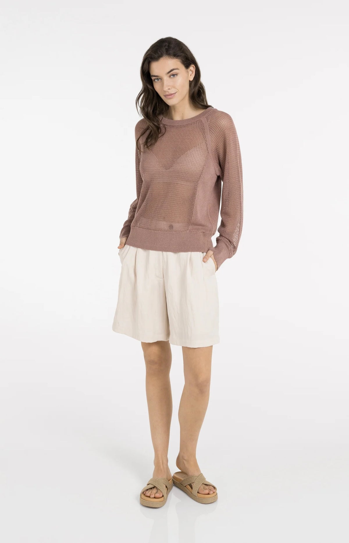 Woven Bermuda Shorts