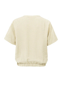 Woven Polo Blouse