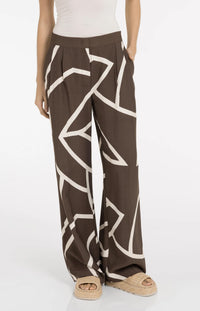 WovenPrint  Trousers