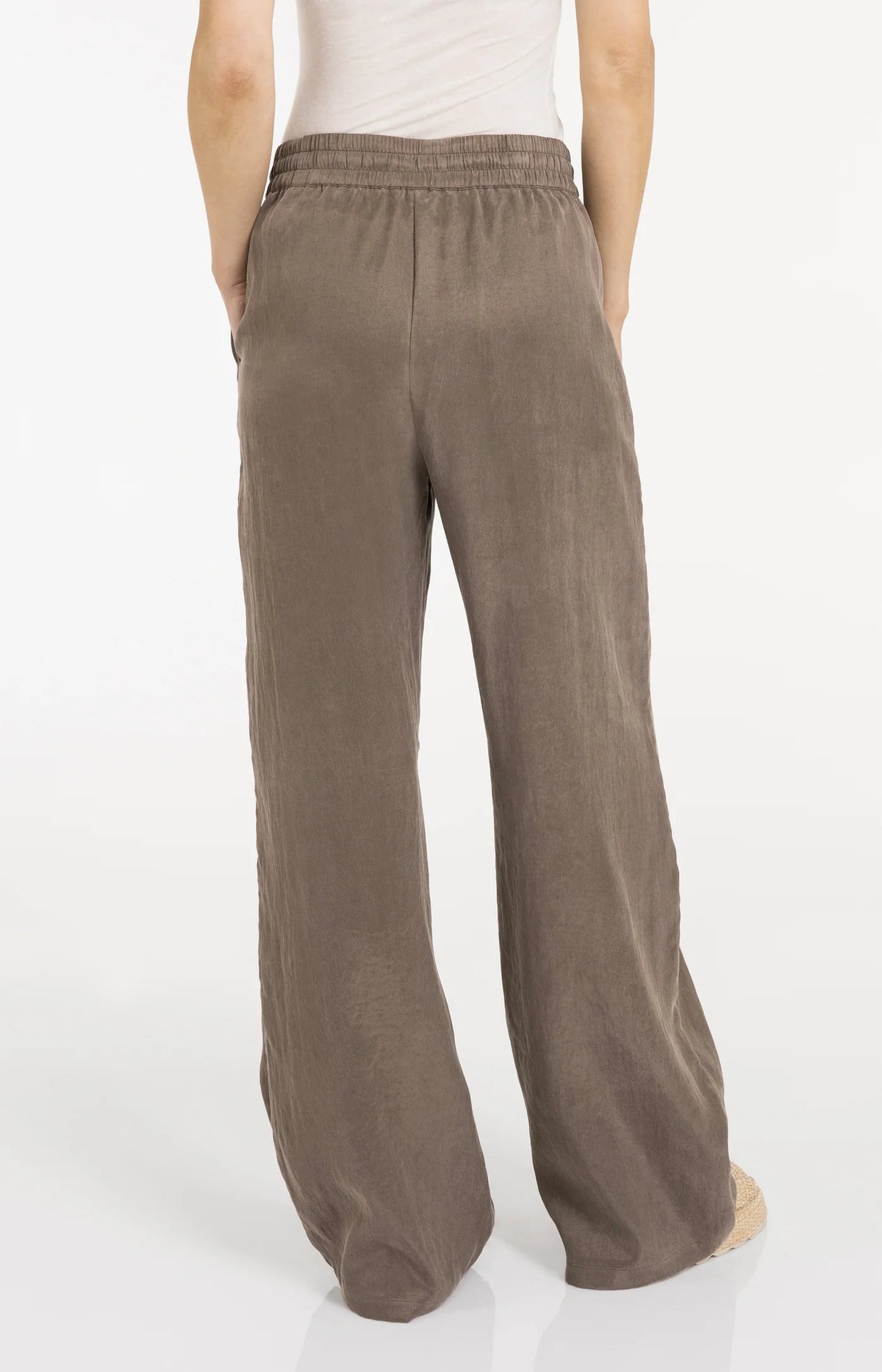 Woven Wide Leg Trousers