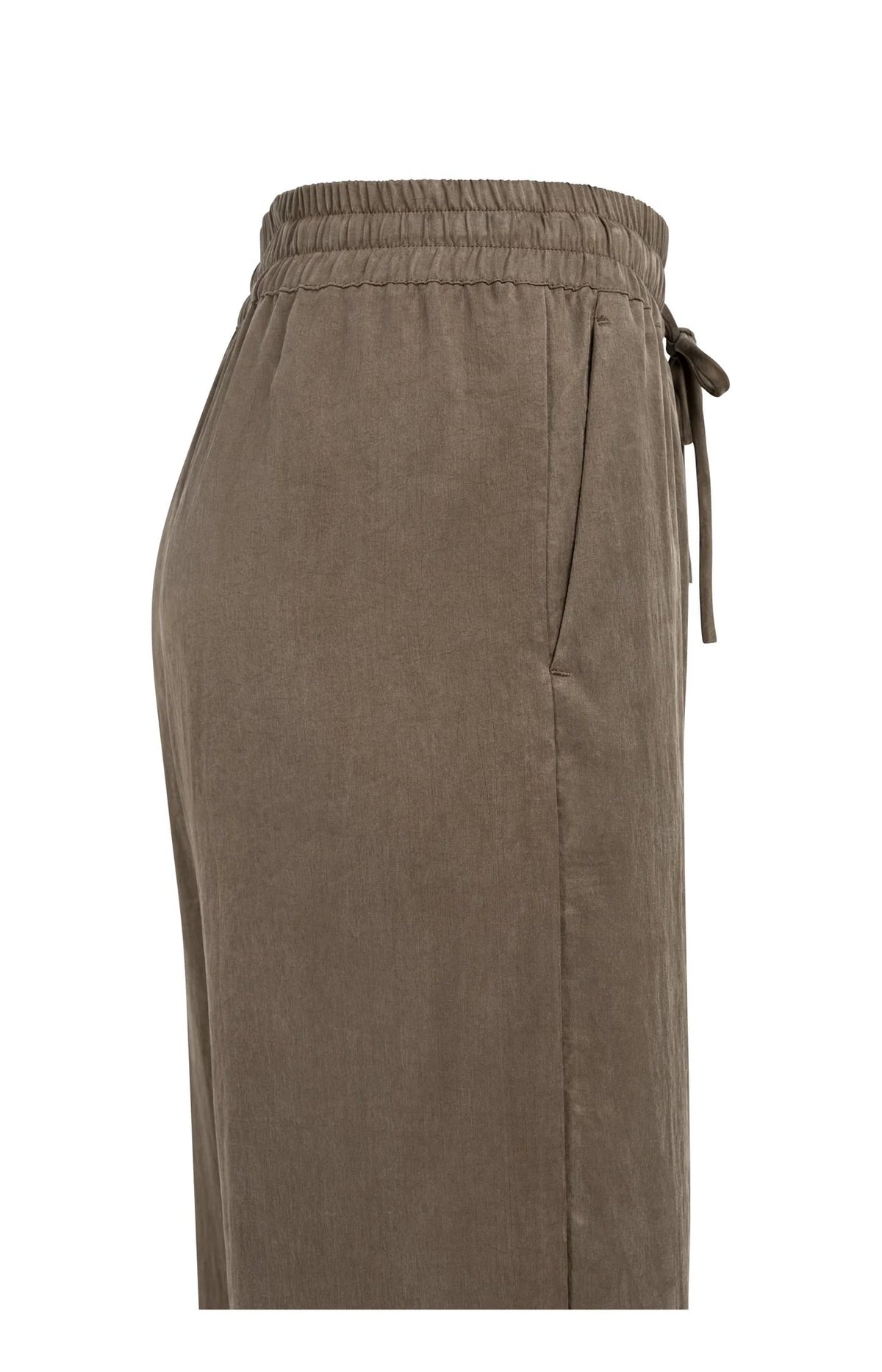 Woven Wide Leg Trousers